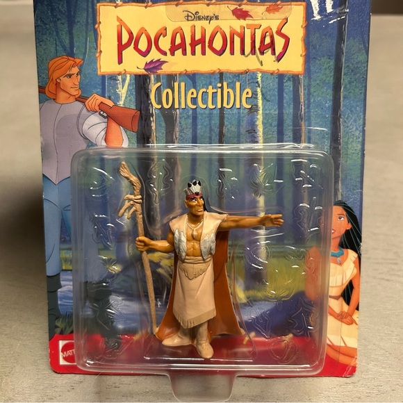 3 Vintage 1995 Mattel Disney's Pocahontas Collectible Figures New And Sealed - Picture 10 of 16